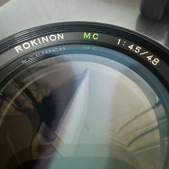 ROKINON MC 1:4.5/4.8 f=80-250 mm & SEARS MC 1:2.8 f=135mm Camera Lens Lot - Picture 12 of 16